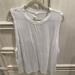 Lululemon All Yours Crew Tank White Size 14